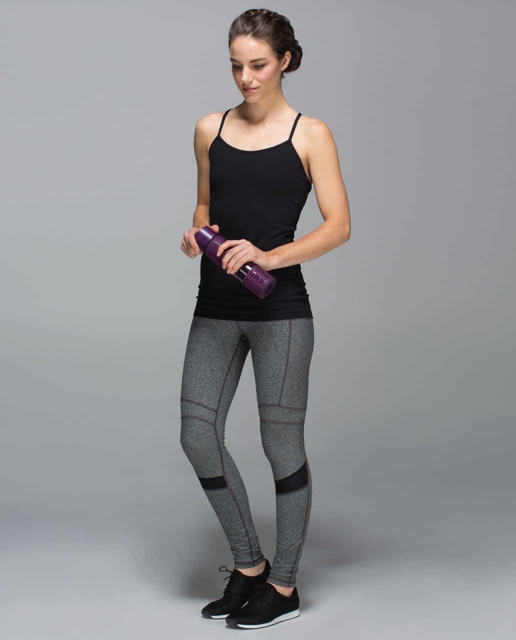 Lululemon My Mantra Pant - Heathered Charcoal / Black - lulu fanatics