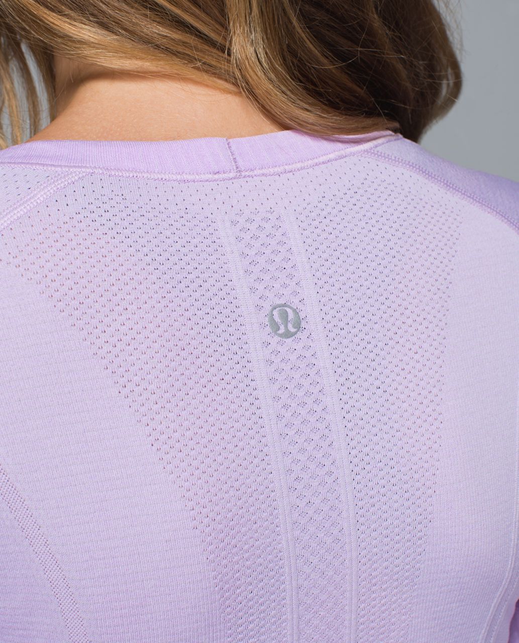 Lululemon Run:  Swiftly Tech Long Sleeve Crew - Heathered Pretty Purple