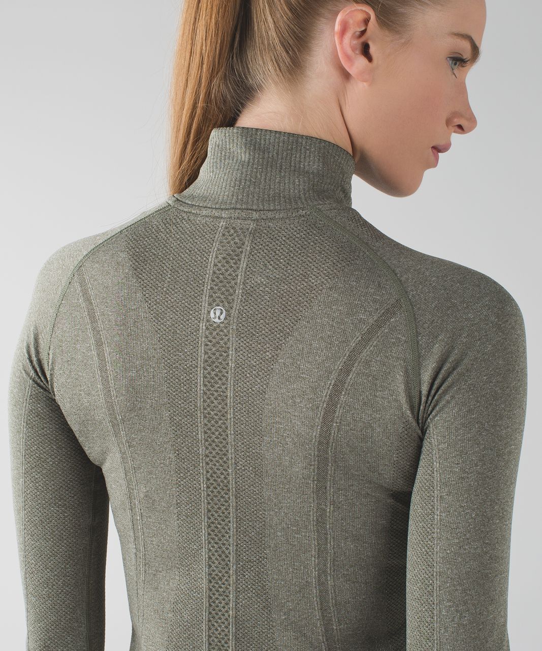 Lululemon Swiftly Tech Long Sleeve Crew - Classic Green / Classic Green -  lulu fanatics