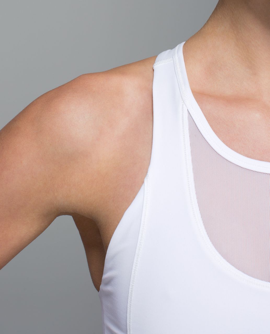 Lululemon Mesh With Me Tank - White