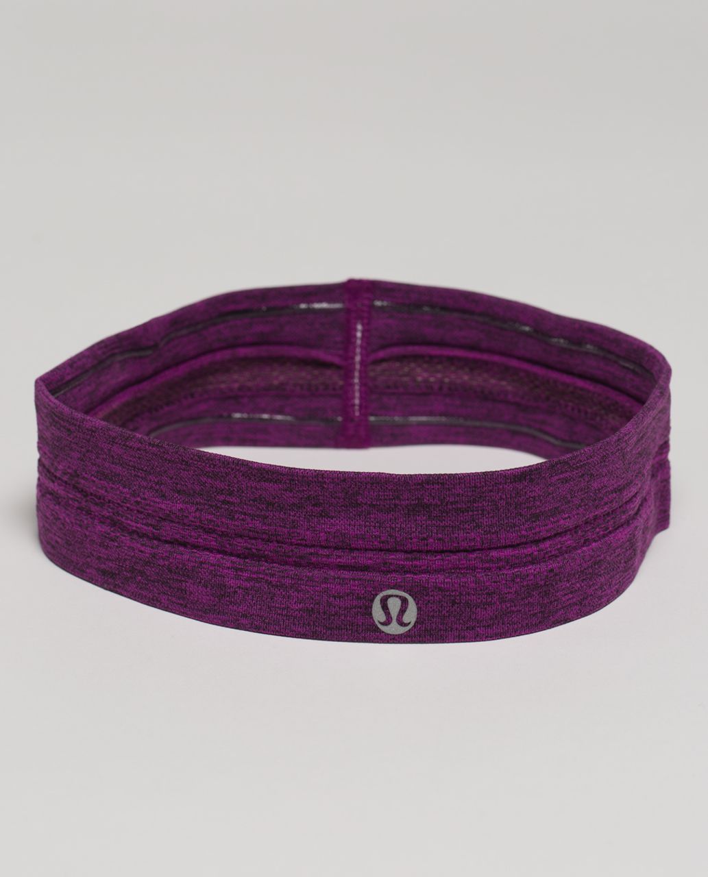 Lululemon Swiftly Headband - Heathered Ultra Violet / Black