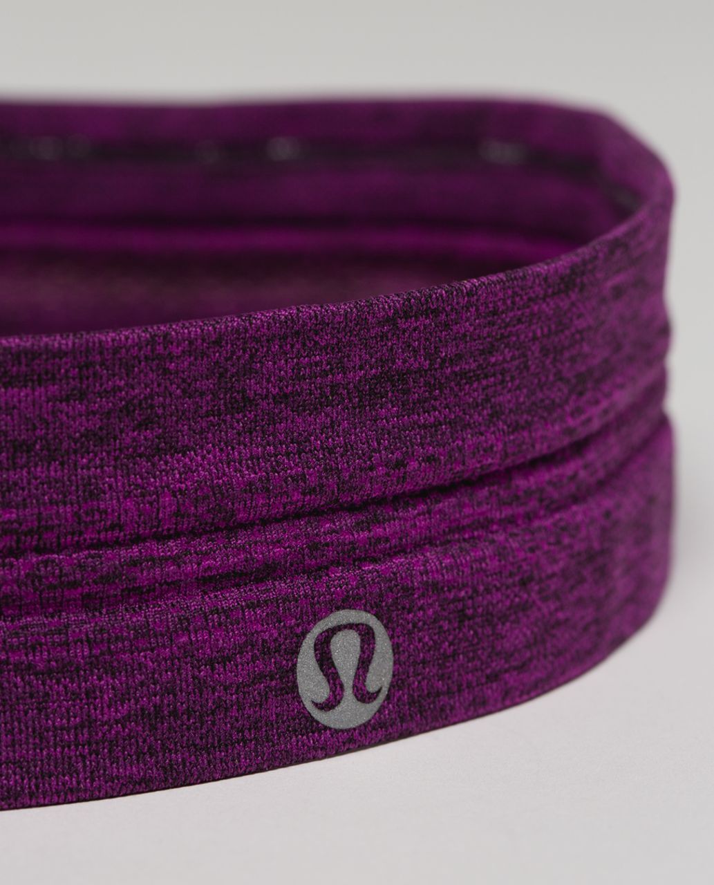 Lululemon Swiftly Headband - Heathered Ultra Violet / Black