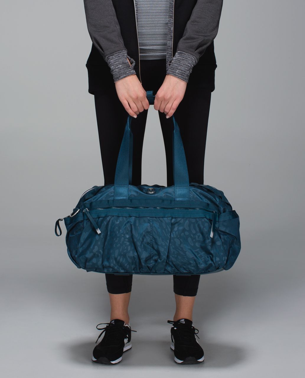 Lululemon Gym To Win Duffel *Nylon - Animal Swirl Embossed Alberta Lake