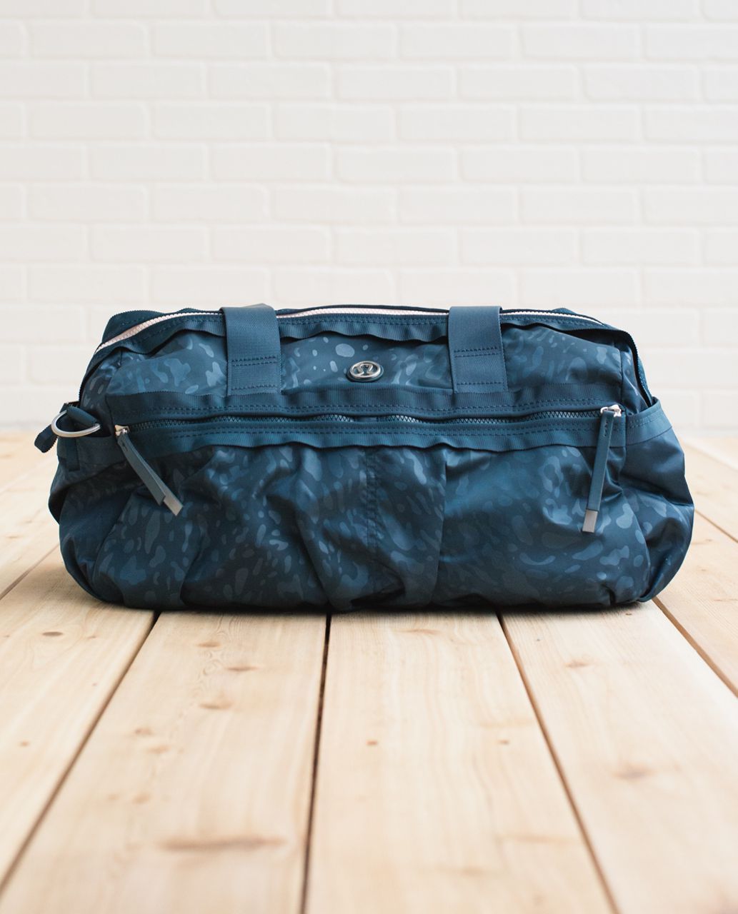 Lululemon Gym To Win Duffel *Nylon - Animal Swirl Embossed Alberta Lake