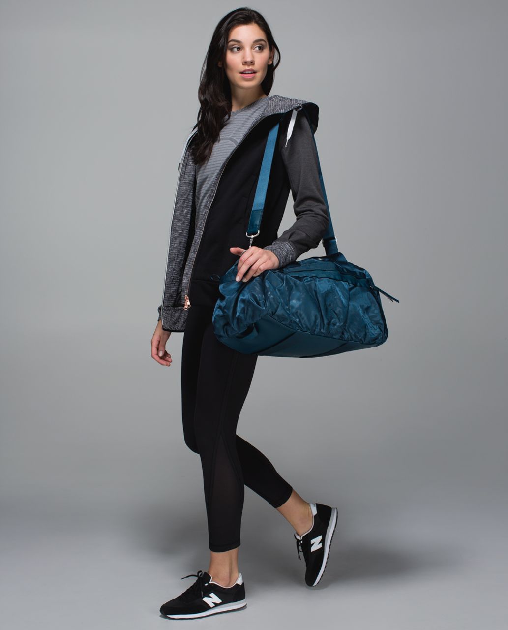 Lululemon Gym To Win Duffel *Nylon - Animal Swirl Embossed Alberta Lake