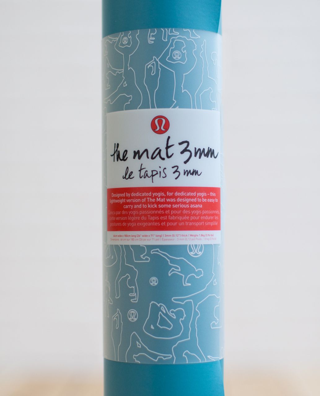 Lululemon The Mat 3mm - Surge / Deep Coal																																				The Mat 3mm - Surge / Deep Coal