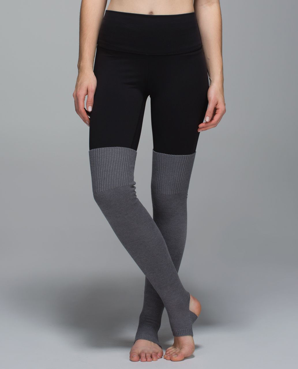 Lululemon Evolution Leg Warmers - Heathered Slate