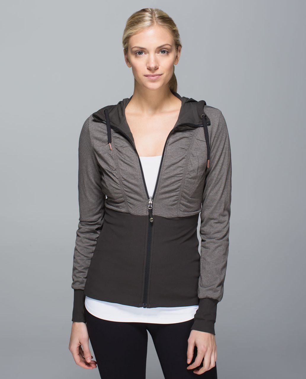 LULULEMON Dance Studio Jacket Size 8 black