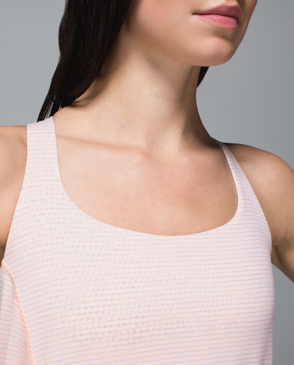 Lululemon Wild Tank - Heathered Parfait Pink / Speckle Dot Parfait Pink Black