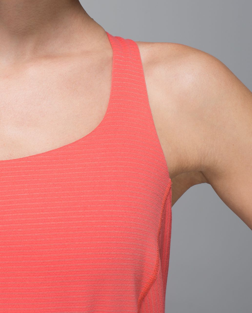 Lululemon Wild Tank - Atomic Red / Atomic Flower Parfait Pink Atomic Red