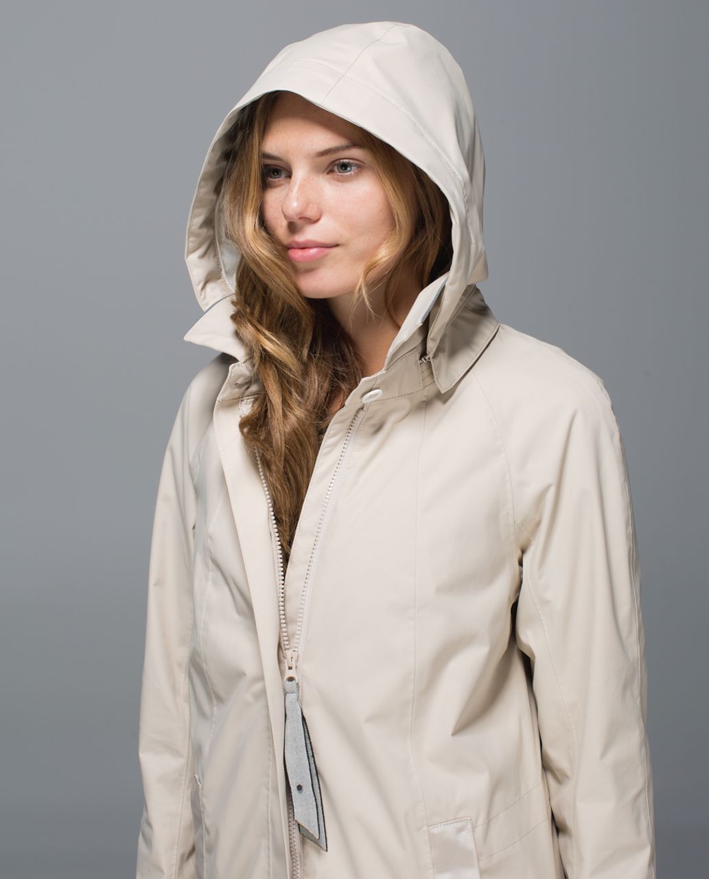 Lululemon Rain On Jacket - Cashew / Ghost