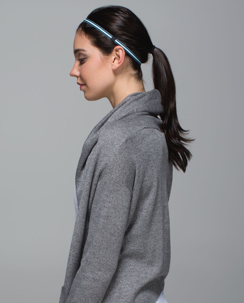 Lululemon Flow Into Crow Headband - Alberta Lake / Caspian Blue