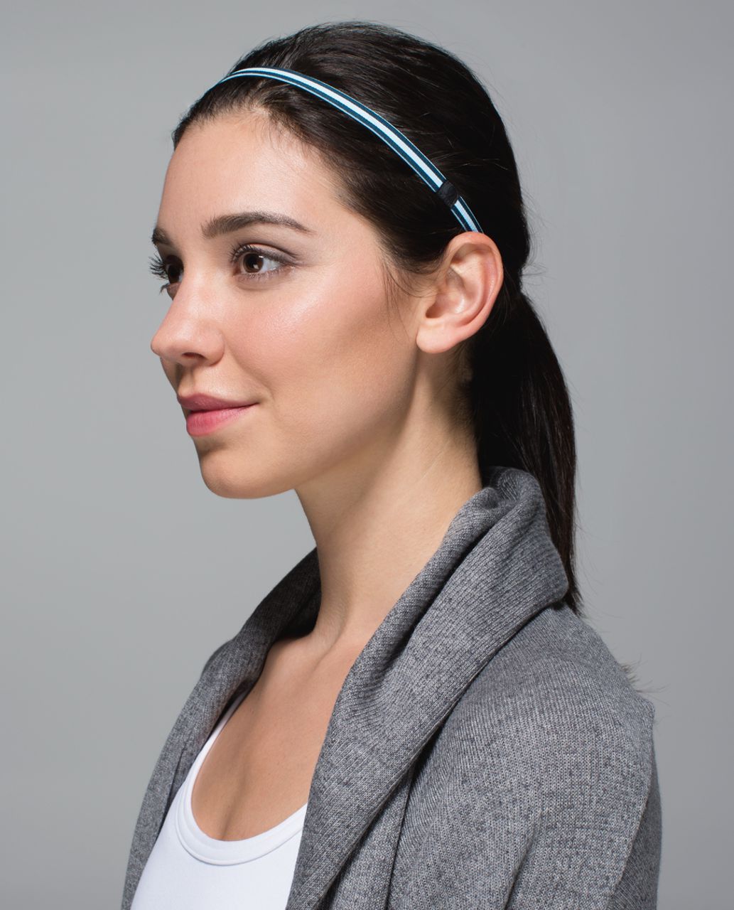 Lululemon Flow Into Crow Headband - Alberta Lake / Caspian Blue