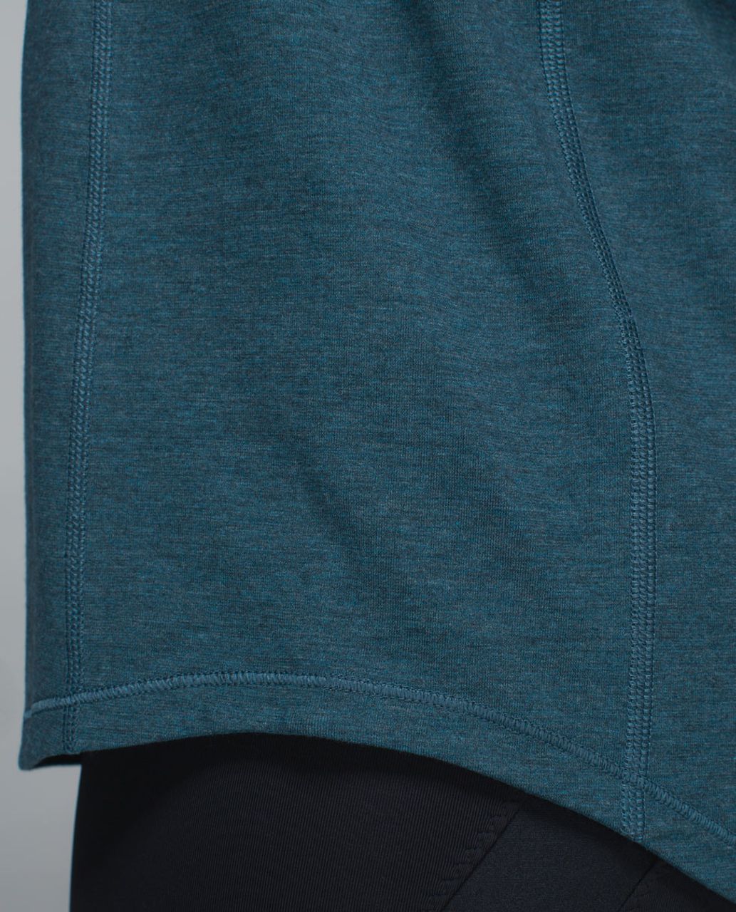 Lululemon Clip-In Long Sleeve - Heathered Alberta Lake / Alberta Lake ...