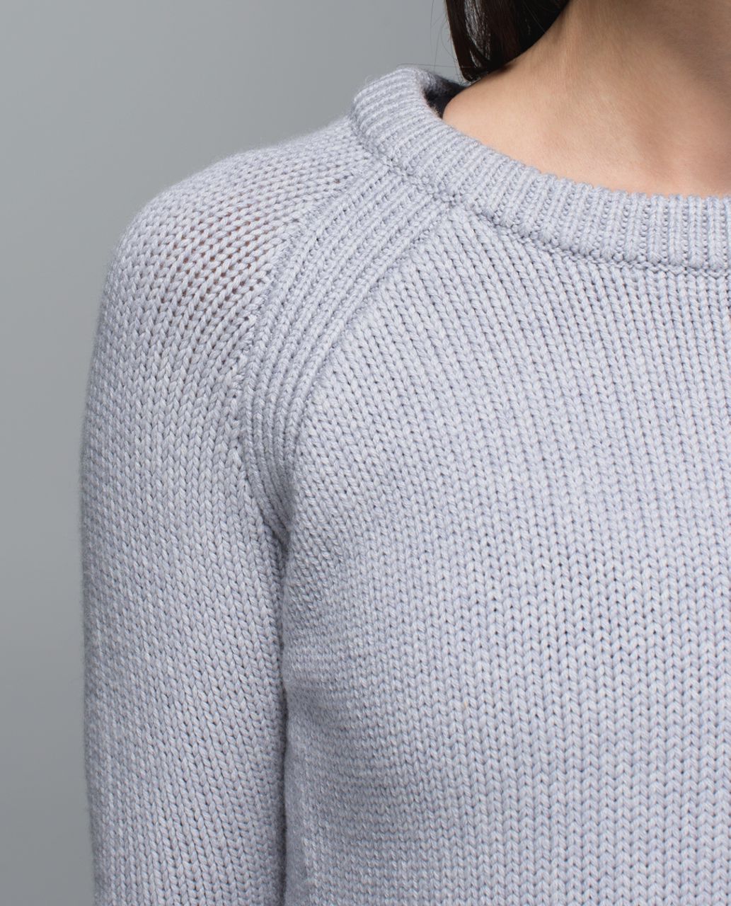 Lululemon Yin To You Sweater - Heathered Light Grey