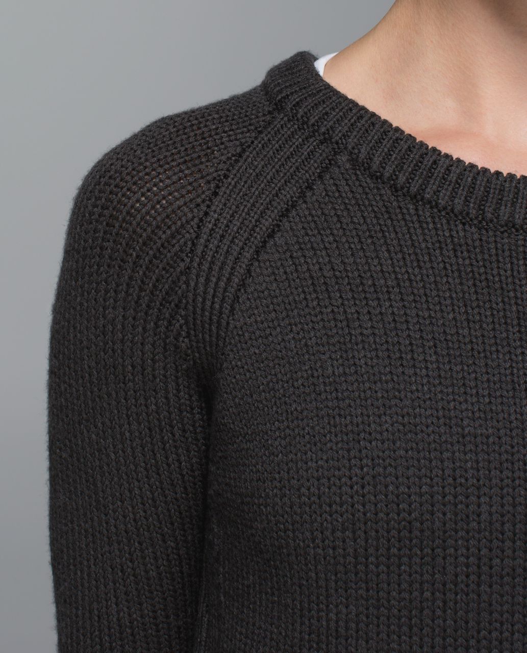 Lululemon Yin To You Sweater - Heathered Dark Wren