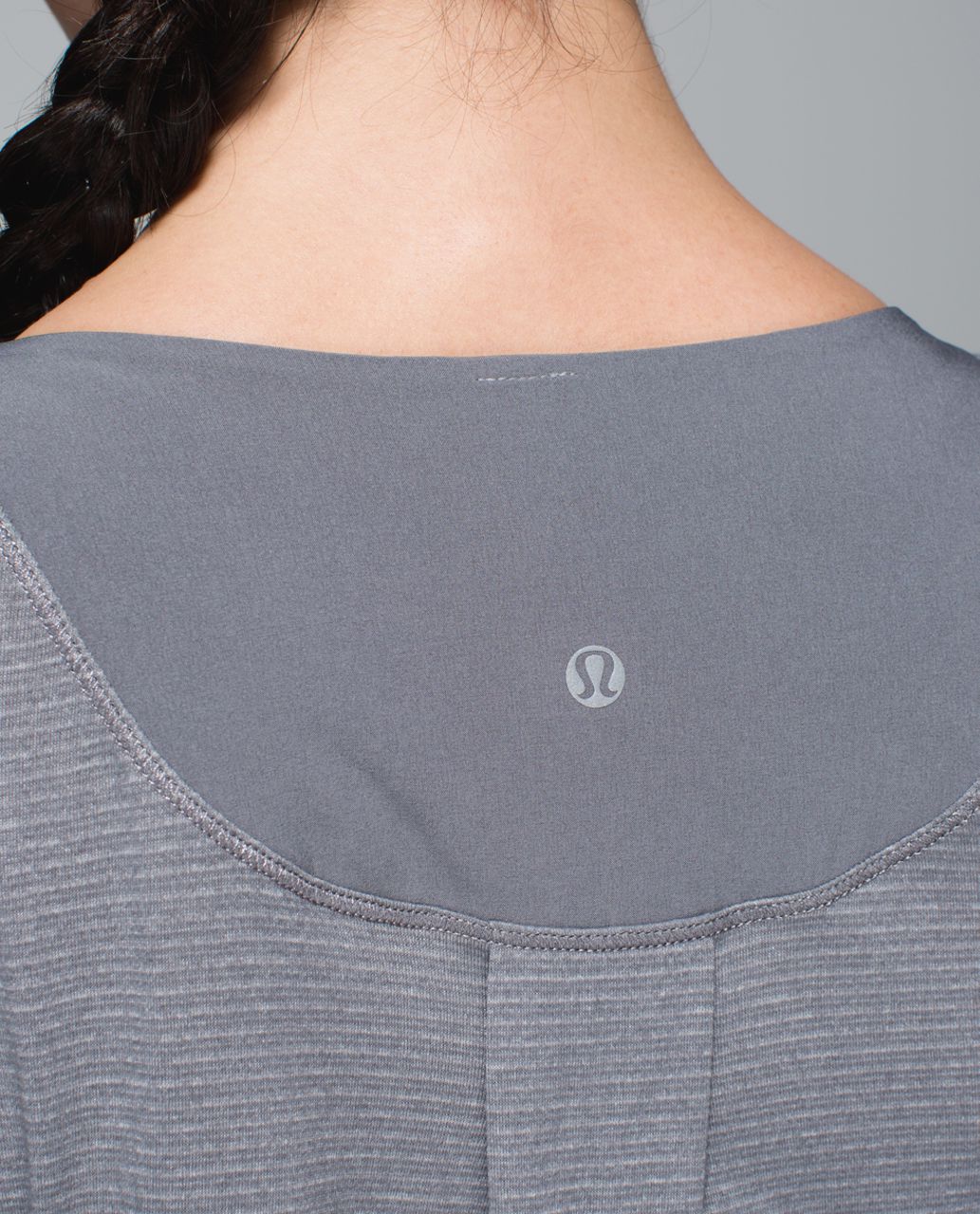 Lululemon Turn It Up Long Sleeve - Heathered Slate / Slate