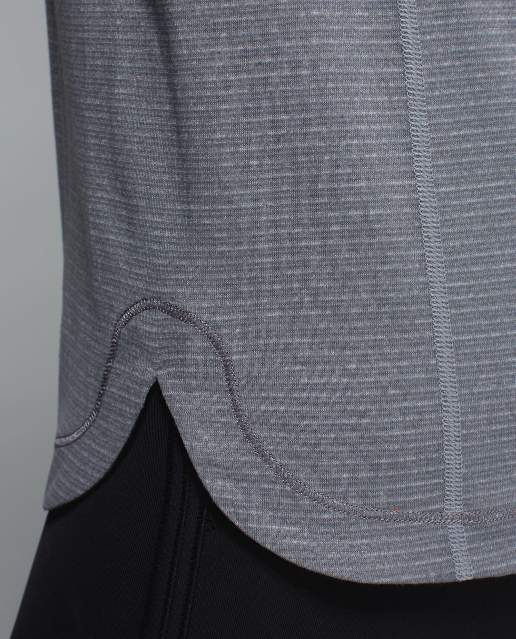 Lululemon Turn It Up Long Sleeve - Heathered Slate / Slate