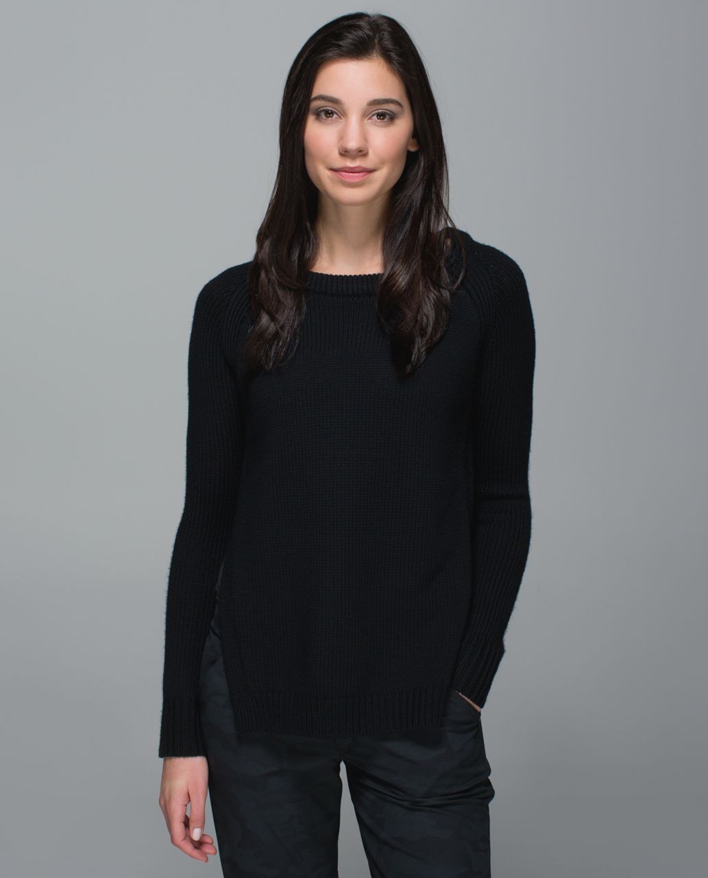 lululemon black sweater