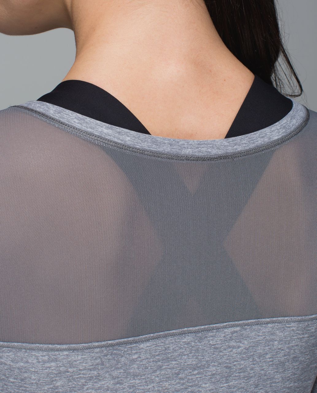 Lululemon Just Breathe Long Sleeve - Heathered Slate