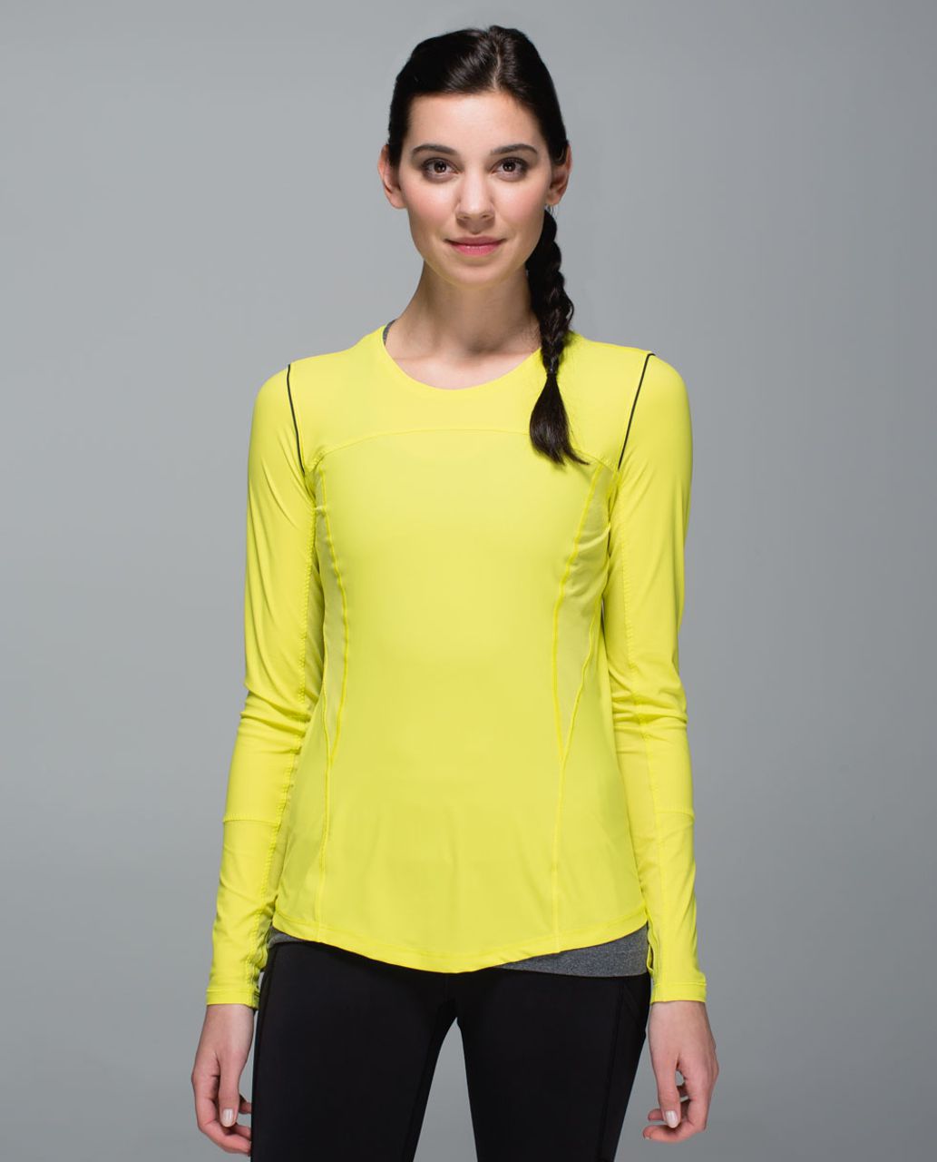 Lululemon Runbeam Long Sleeve - Split Pea