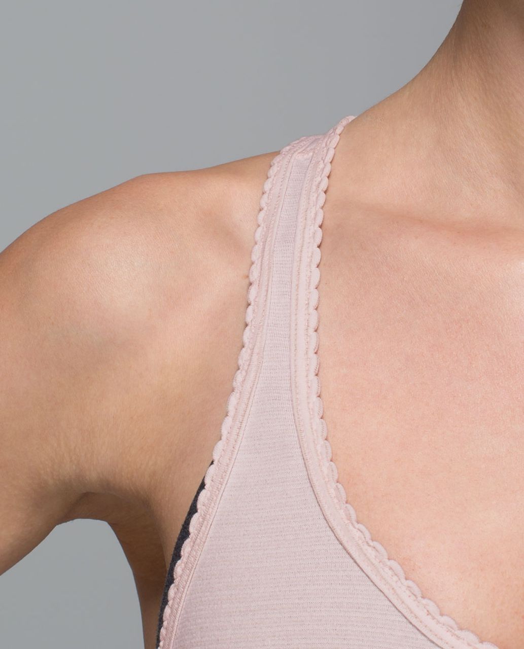 Lululemon 105 F Singlet - Heathered Parfait Pink