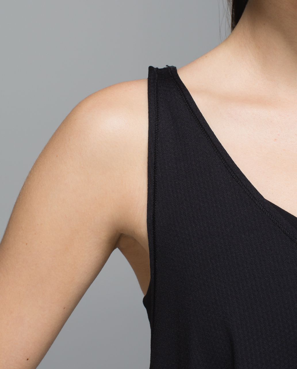 Lululemon The Oneness Tank - Heathered Black /  Black