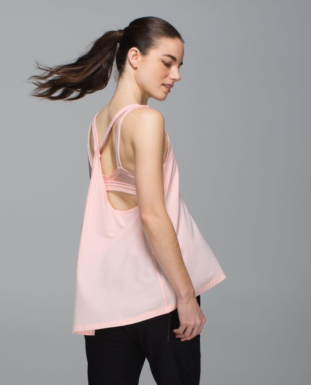 Lululemon The Oneness Tank - Heathered Parfait Pink