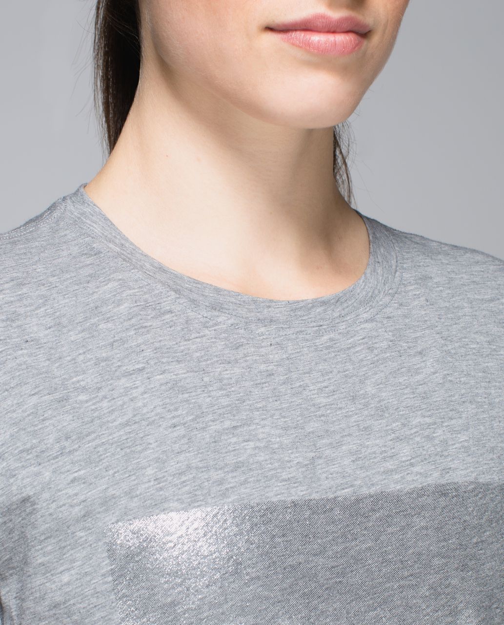 Lululemon Roll Around Tee - Heathered Medium Grey