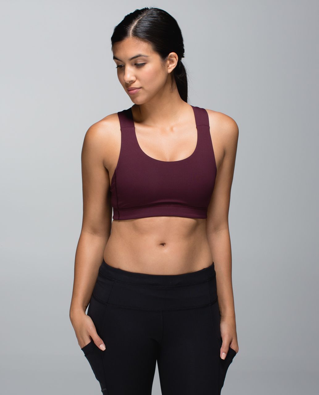 Lululemon All Sport Bra - Bordeaux Drama