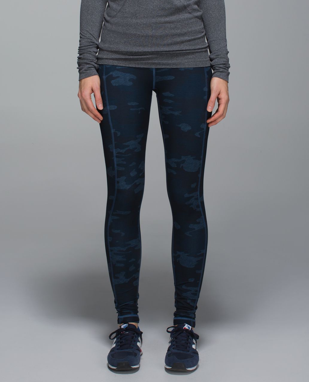 Lululemon Speed Tight II *Full-On Luxtreme - Heathered Texture Lotus Camo Oil Slick Blue / Inkwell