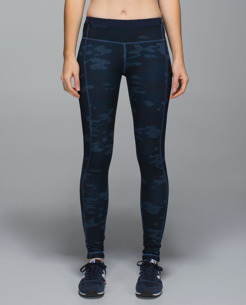 Lululemon Speed Tight II *Full-On Luxtreme - Heathered Texture Lotus Camo Oil Slick Blue / Inkwell