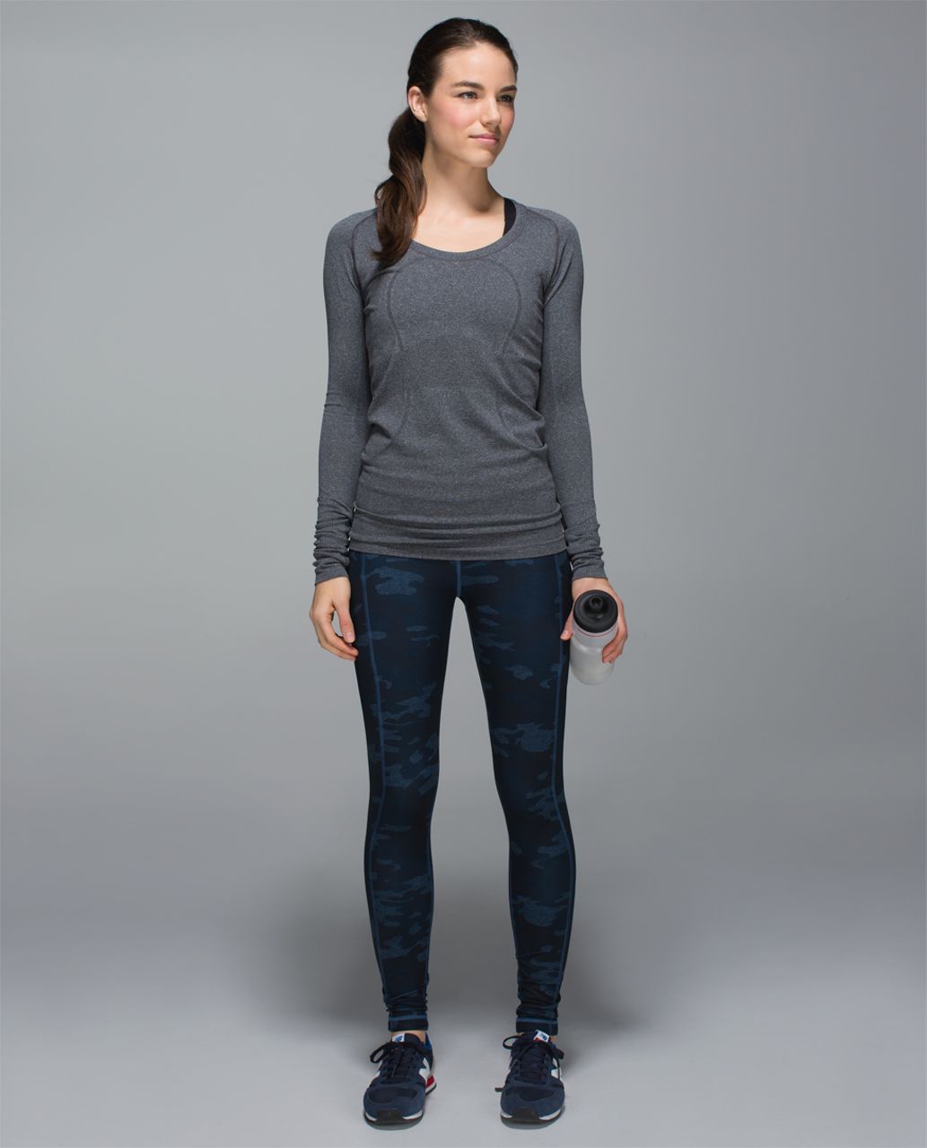 Lululemon Speed Tight *Brushed Interlock - Black / Quilt Winter 13-28 -  lulu fanatics