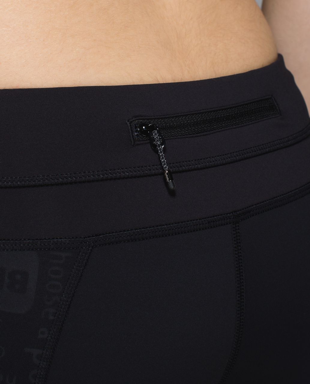 Lululemon Run:  Inspire Crop II *All Full-On Luxtreme - Classic Manifesto Embossed Black / Black