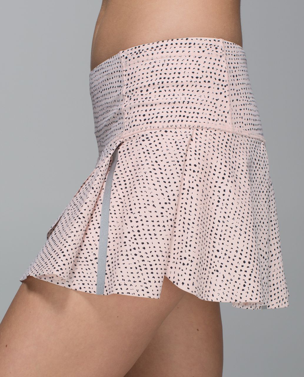 Lululemon Hit Your Stride Skirt - Speckle Dot Parfait Pink Black