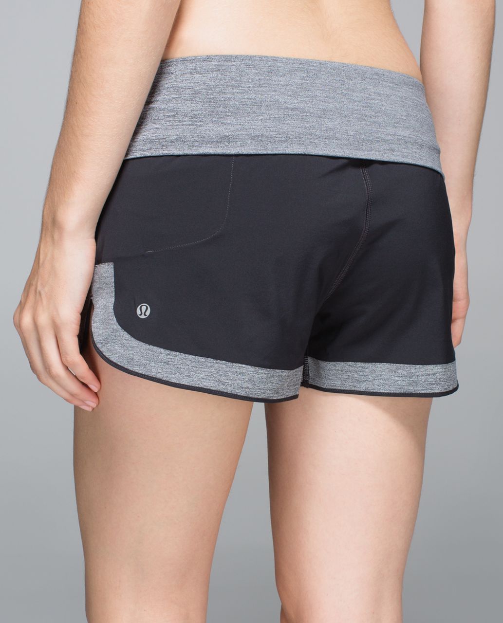 Lululemon Ready To Roll Short - Deep Coal / Heathered Deep Coal - lulu ...