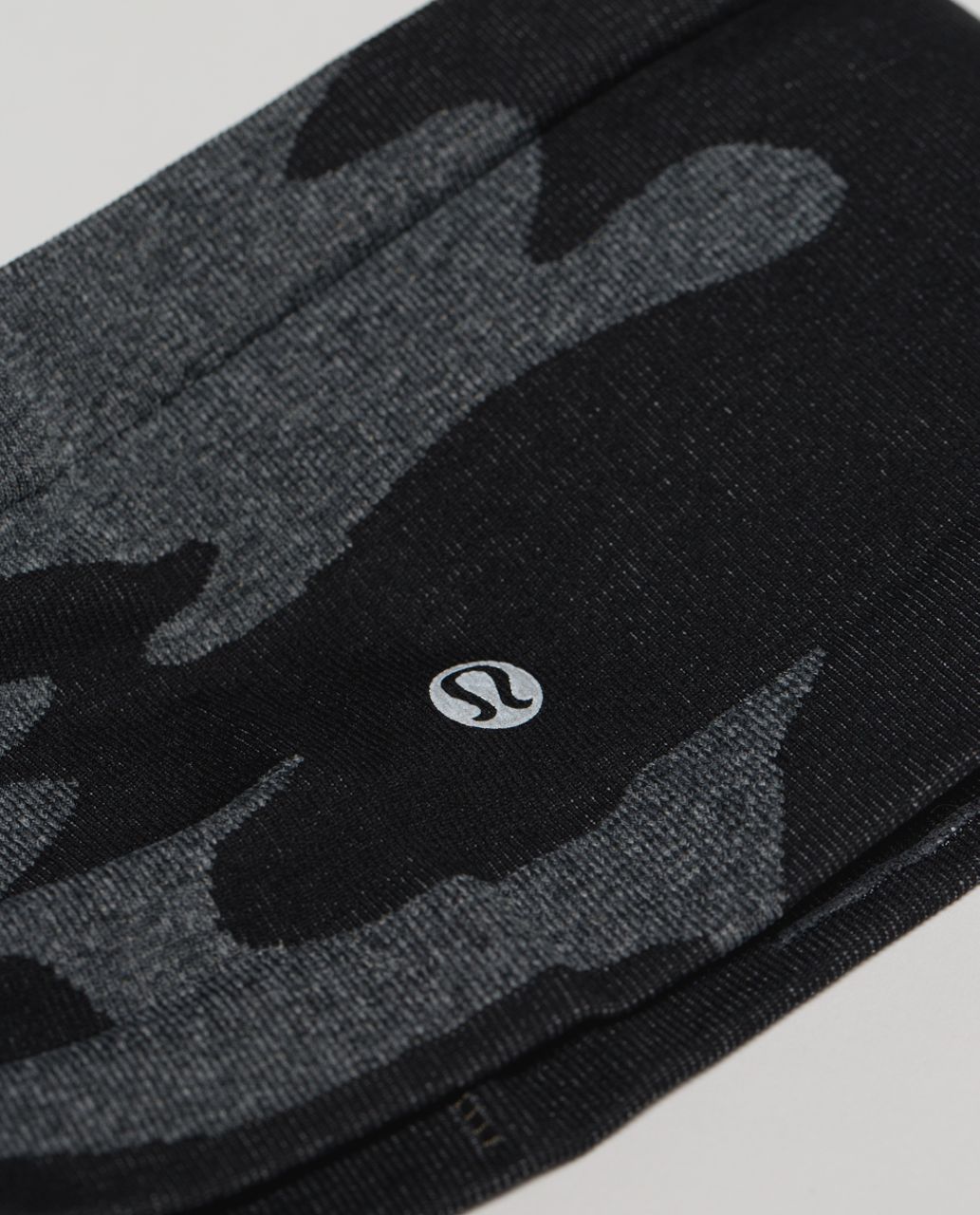 Lululemon Bangs Back Headwrap - Heathered Black (Camo)