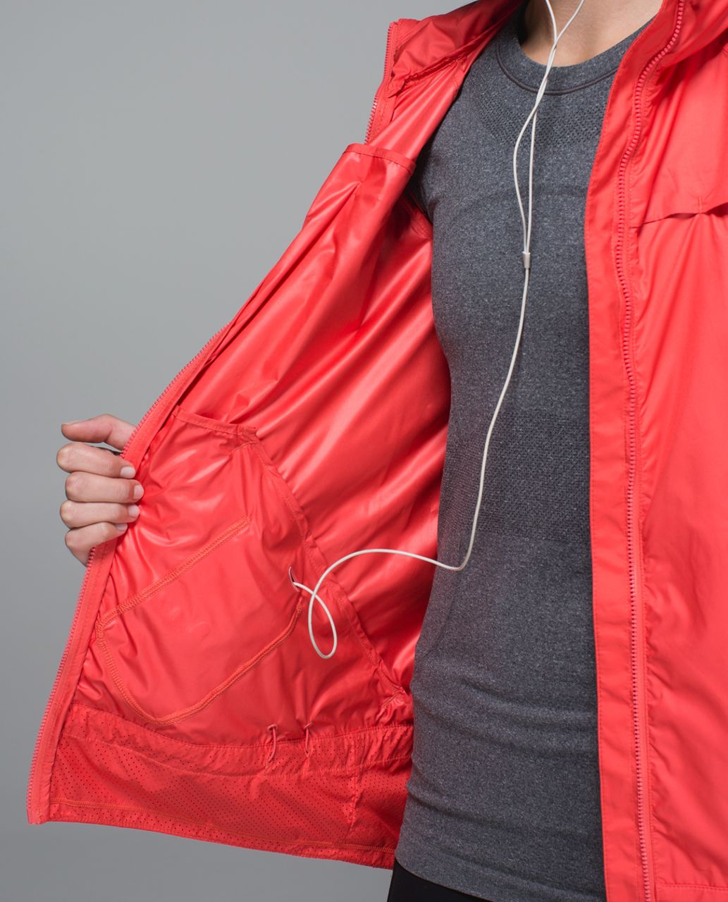 Lululemon Miss Misty Jacket - Atomic Red