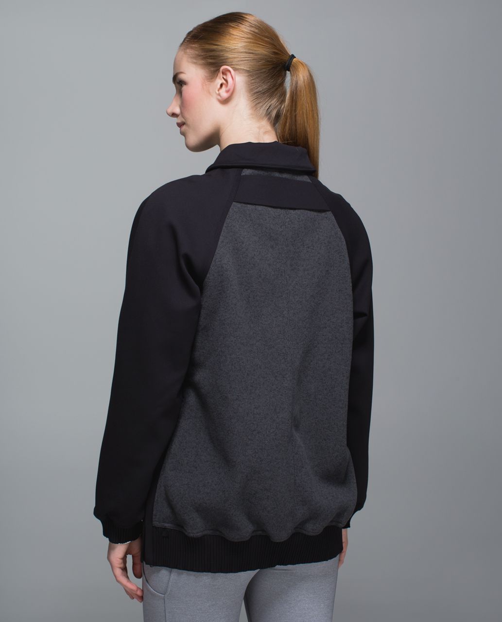 Lululemon Both Ways Bomber - Heathered Black /  Black