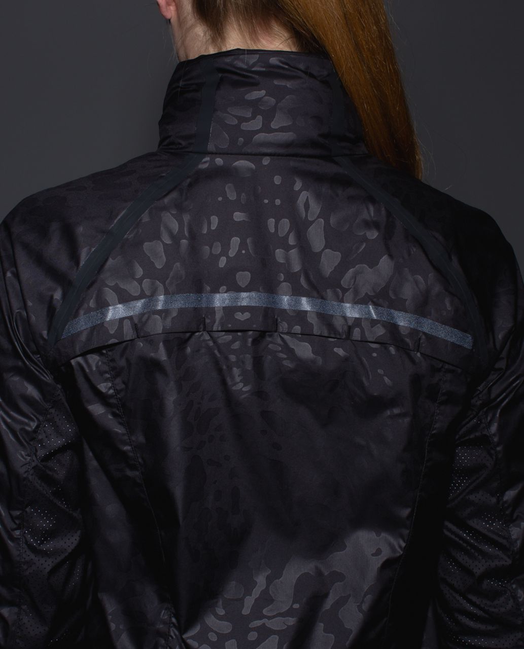 Lululemon Miss Misty Jacket - Animal Swirl Embossed Black