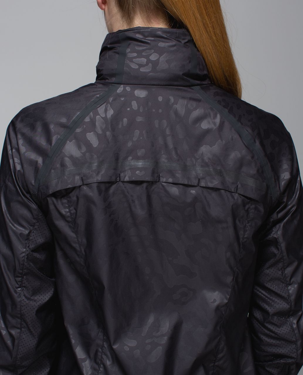 Lululemon Miss Misty Jacket - Animal Swirl Embossed Black