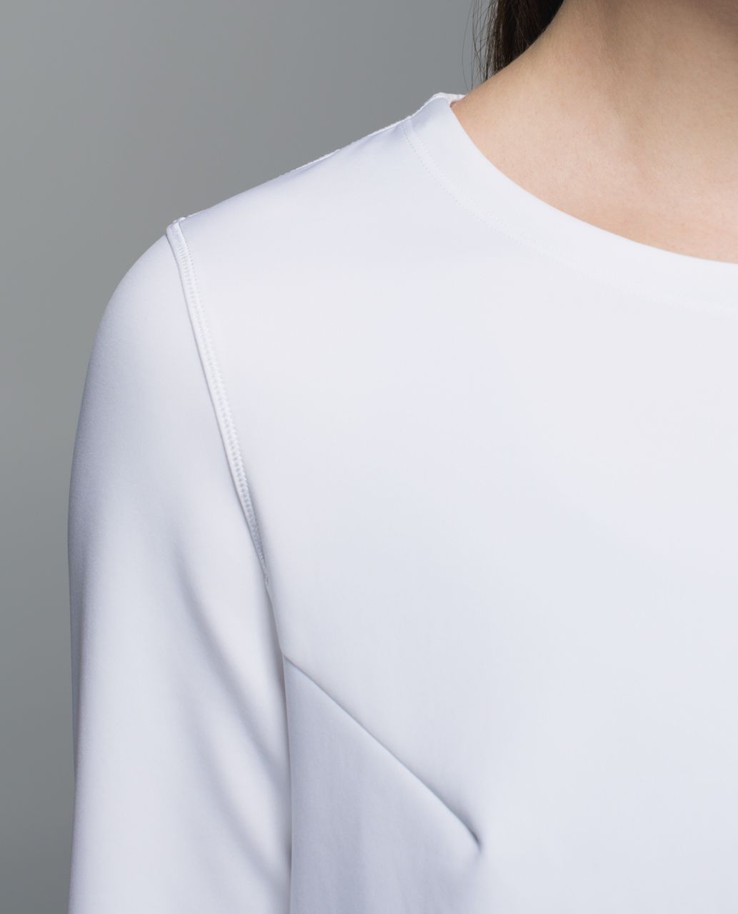 Lululemon Pleat On Long Sleeve - White