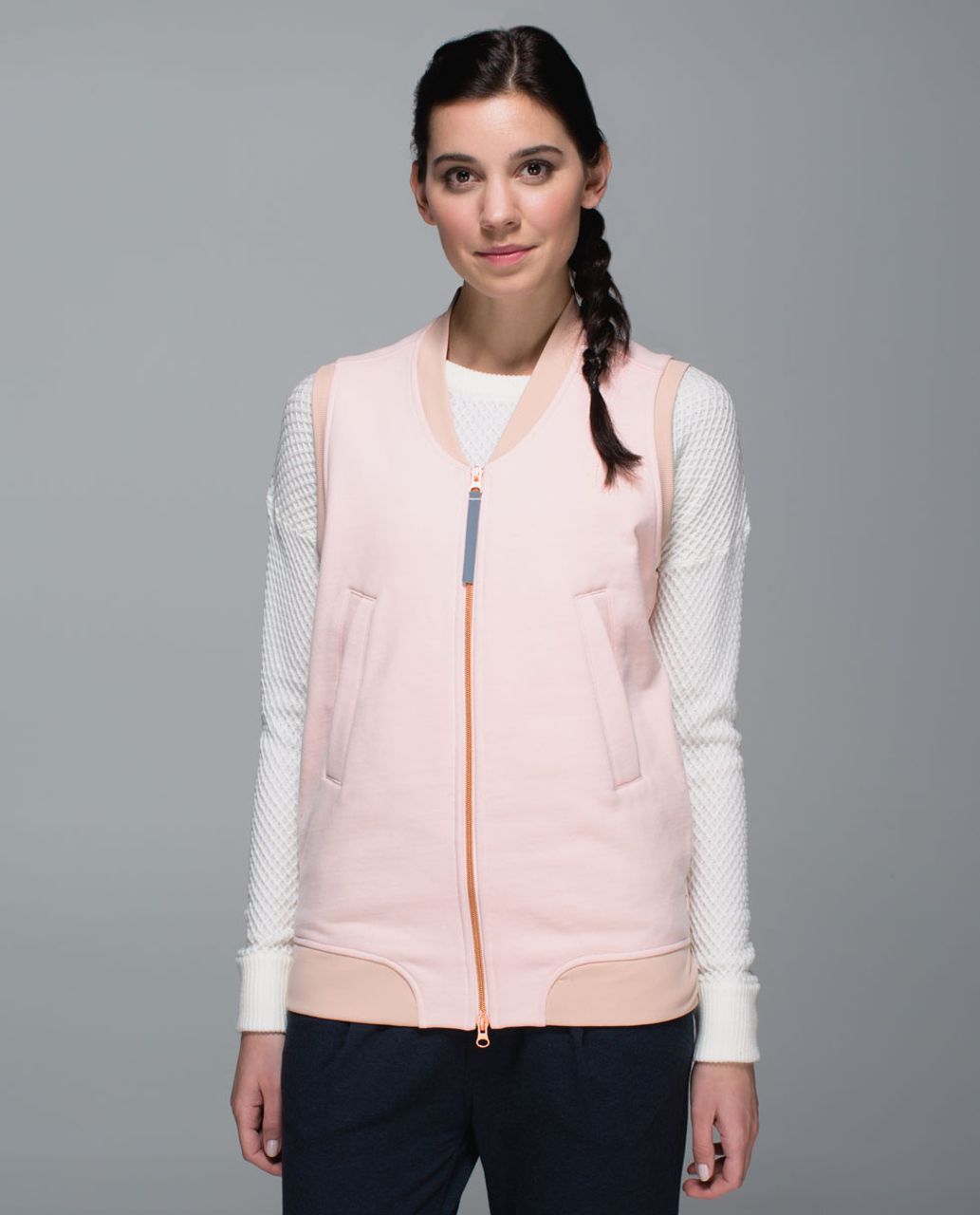 Lululemon Departure Vest - Parfait Pink / Naked / Naked