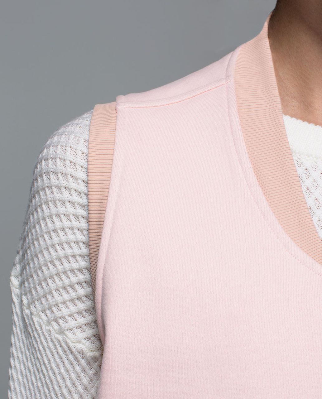 Lululemon Departure Vest - Parfait Pink / Naked / Naked