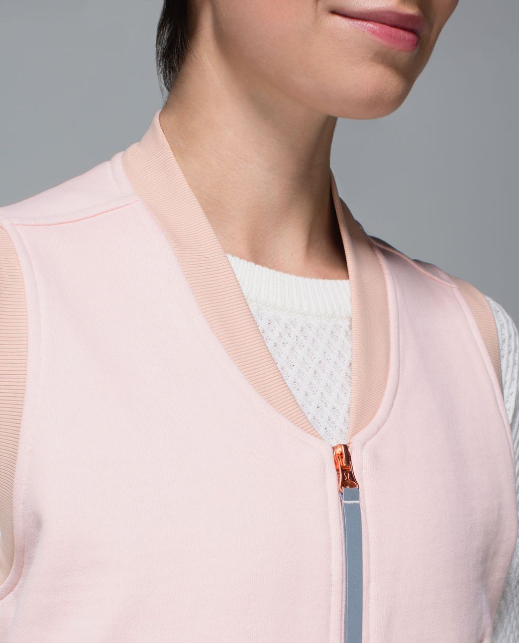 Lululemon Departure Vest - Parfait Pink / Naked / Naked