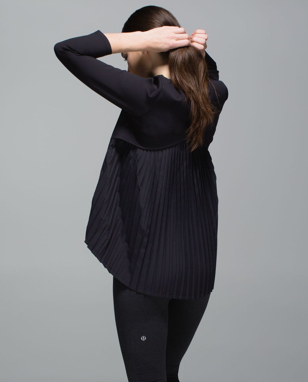 Lululemon Pleat On Long Sleeve - Black