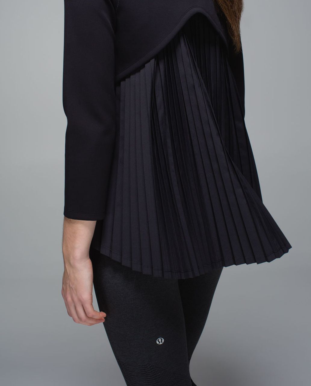 Lululemon Pleat On Long Sleeve - Black