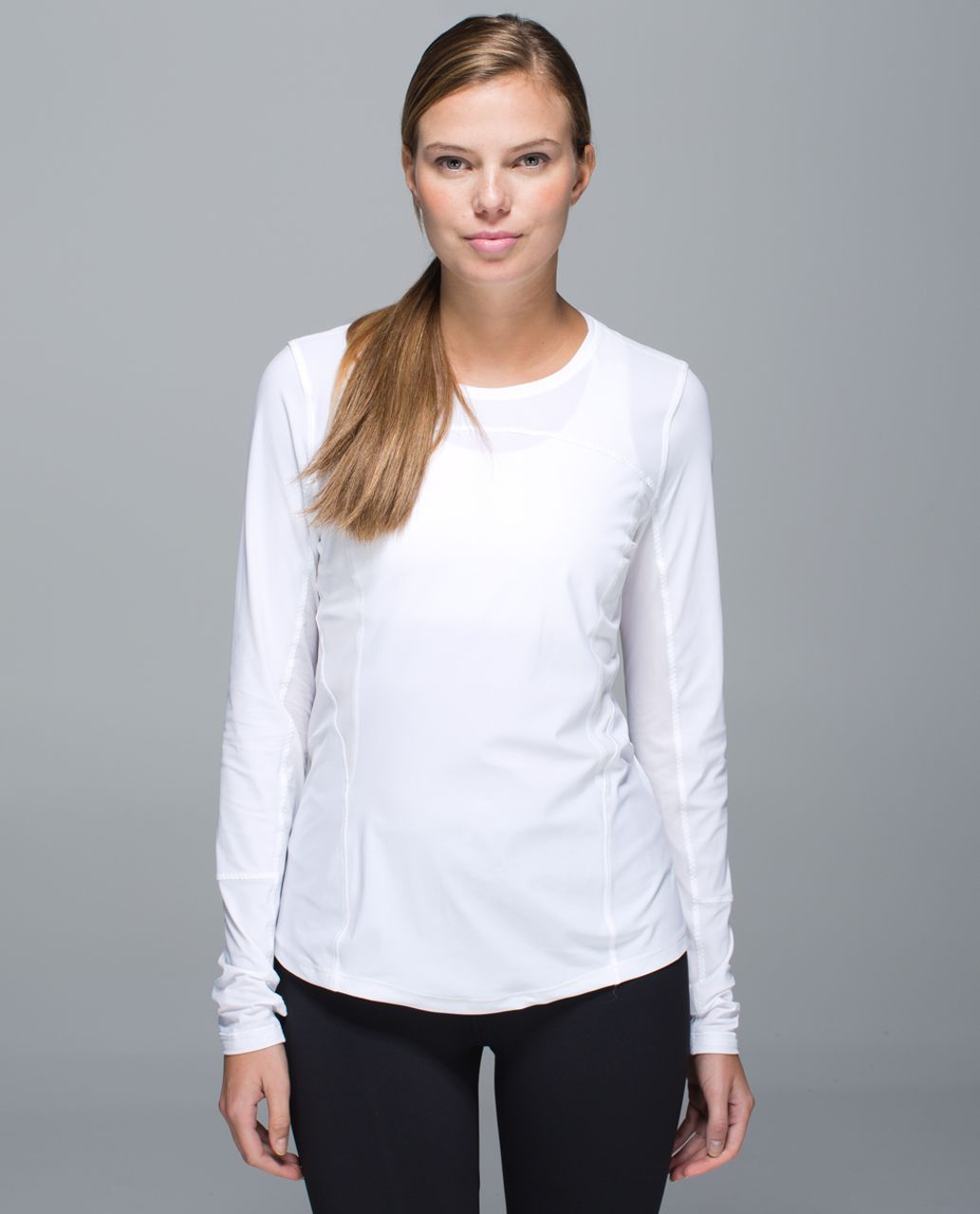 lululemon white long sleeve shirt