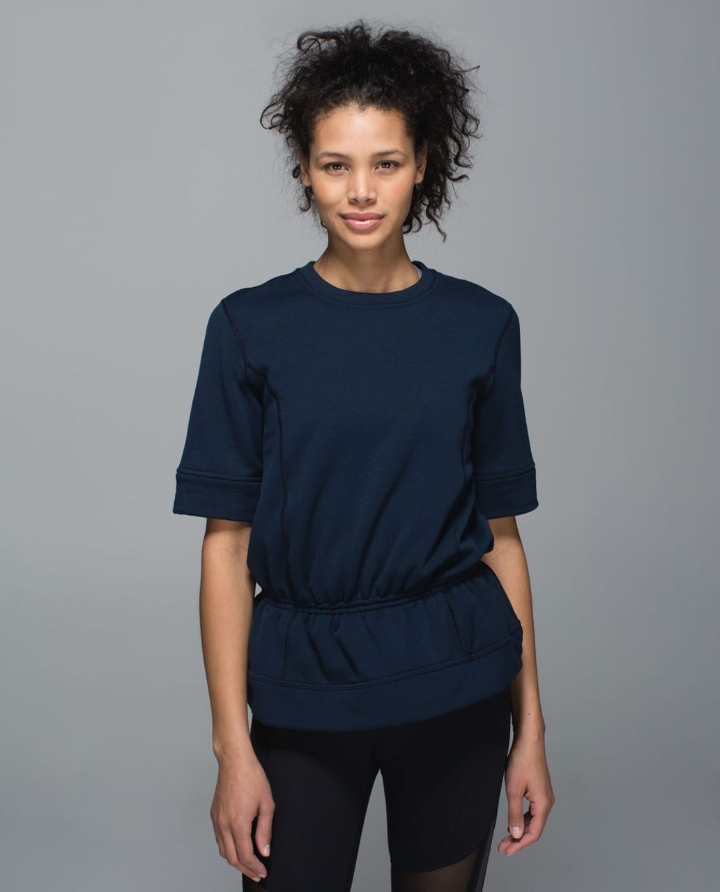 Lululemon Peplum Pullover - Inkwell