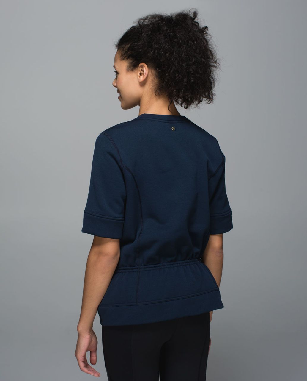 Lululemon Peplum Pullover - Inkwell